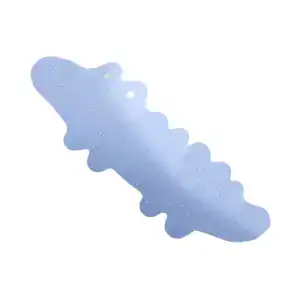 Badematte Wanneneinlage, blau, wasserabweisend, rutschfest, für Dusche und Badewanne.