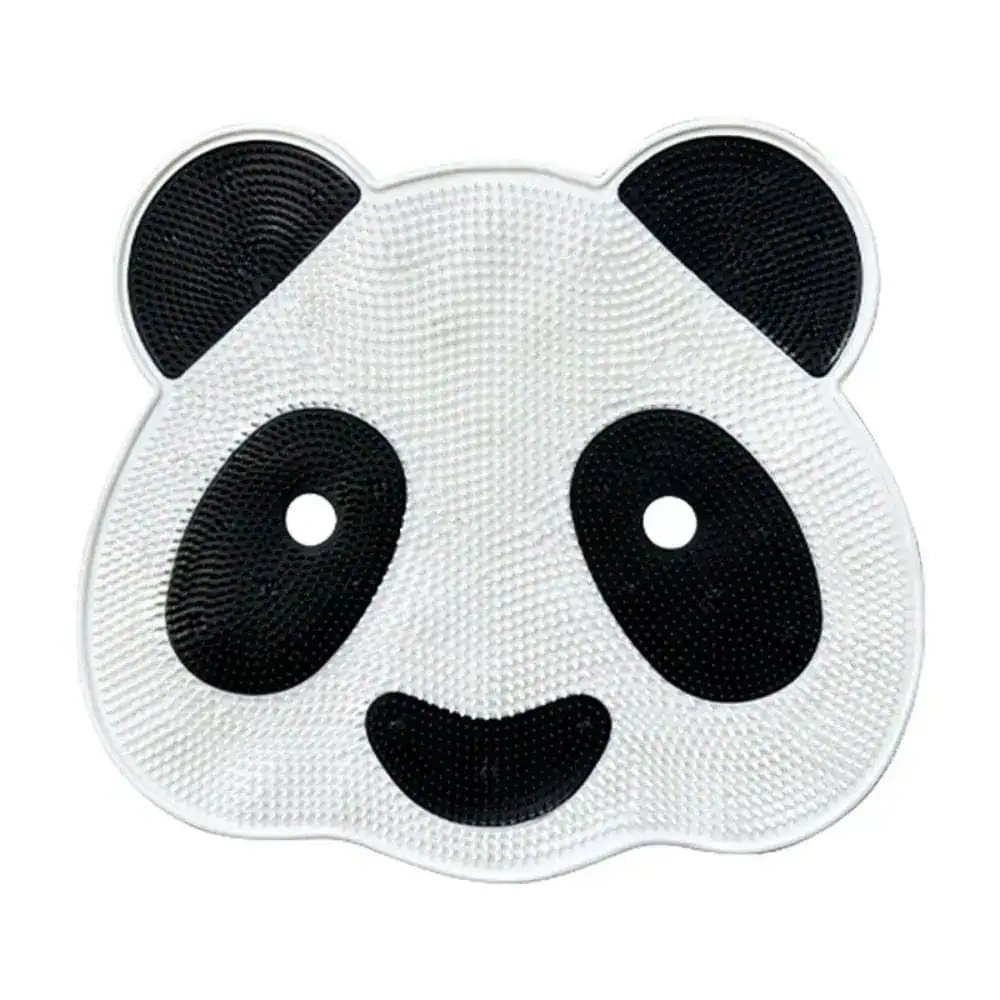 Massage Duschmatte Panda mit Noppen, Badematte für Kinder und Erwachsene.