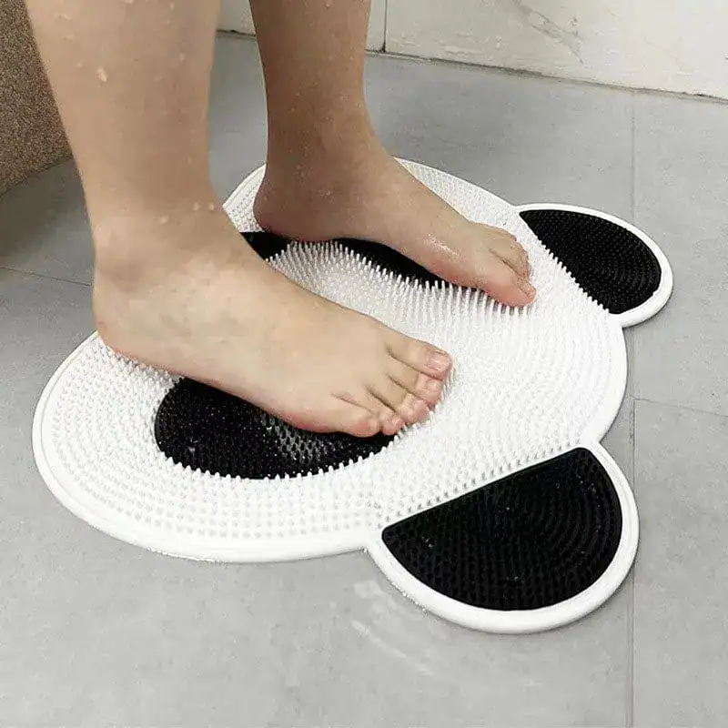 Massage Duschmatte mit Noppen für Bad und Dusche.