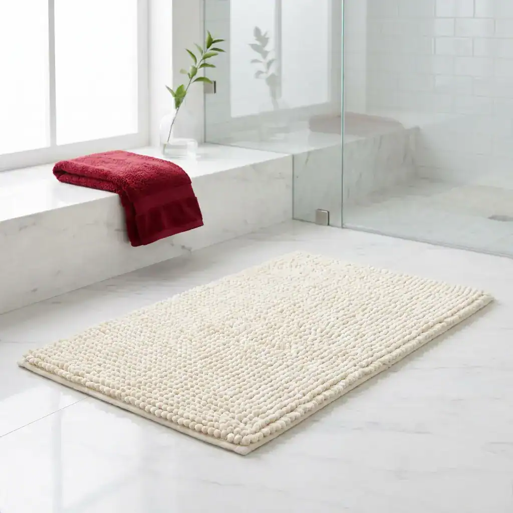 Chenille Badematte