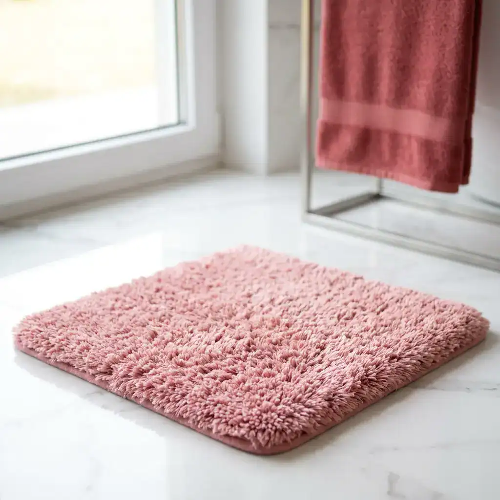 Badematte Rosa